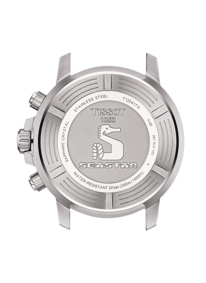 TISSOT - TISSOT Seastar 1000 Men's Swiss Quartz Watch 45.5mm T120.417.11.091.00 - Image 1