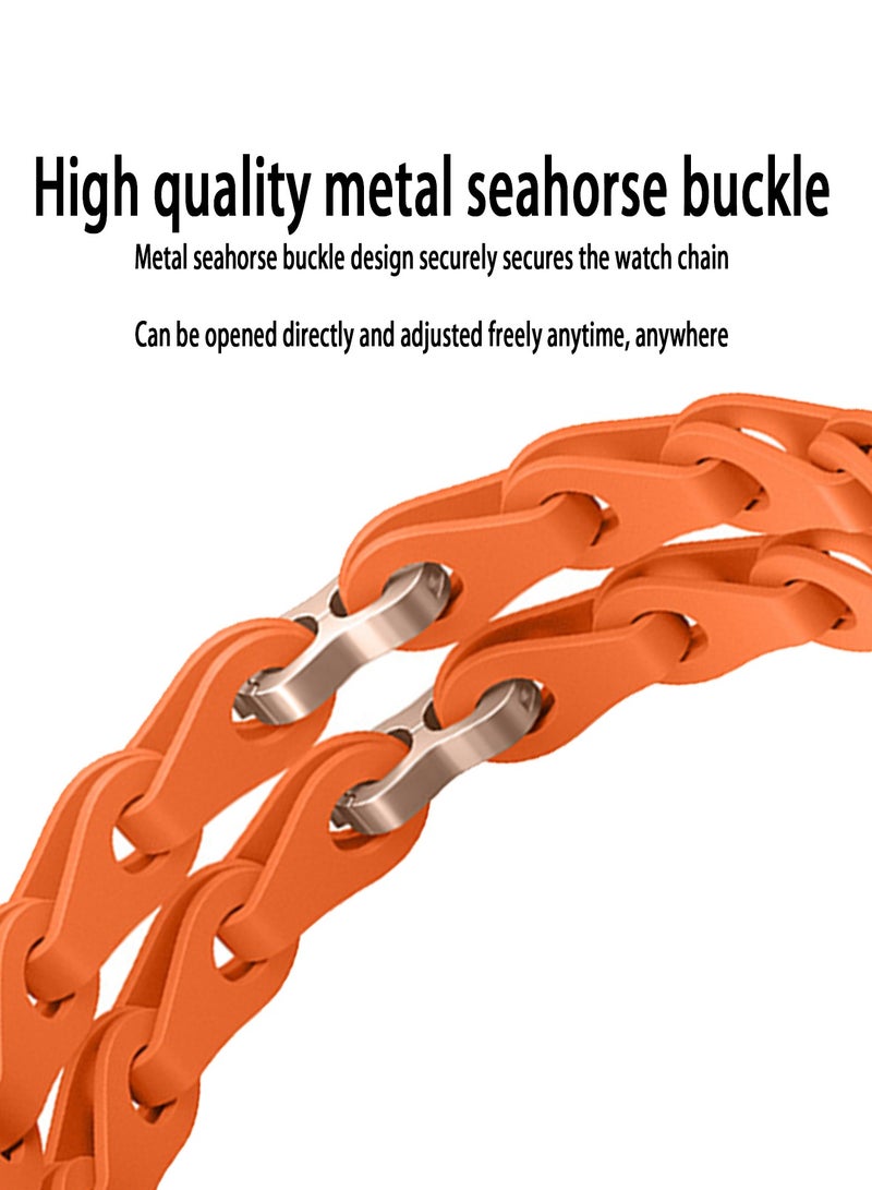 X-level 22mm Sports Strap Compatible with Huawei GT4 46mm/Huawei Watch GT3/GT3 Pro 46mm/GT2/GT 46mm/GT2 Pro/GT2e/Huawei Watch 3/3 Pro, Fashionable Hollow Out Bracelet Silicone Strap For Men Women - Image 2