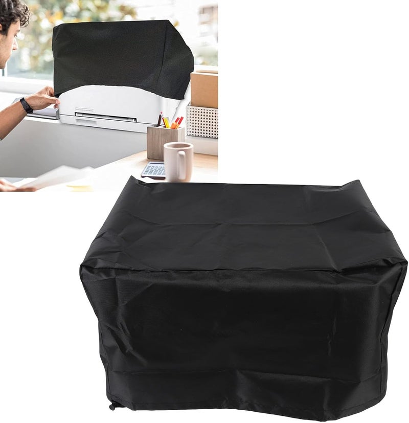Printer Dust Cover Case Water Proof Protective Resistant Scratch Proof Foldable, Universal Case Protector for Printers, Designed Specifically for Large Office Printers,Black 50*40*30cm - Image 2