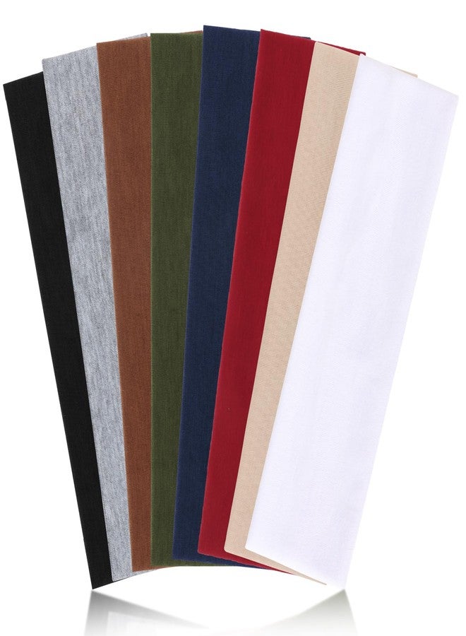 AQOKKA أطواق شعر رياضية نسائية من AQOKKA، مانعة للانزلاق، مرنة، أنيقة، مصنوعة من قماش ناعم، إكسسوارات شعر مطاطية مناسبة للتمارين الرياضية واليوغا والجري - Image 1