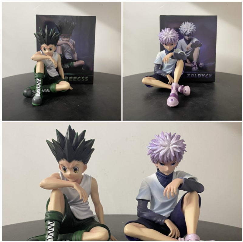 تمثال Hunter x Hunter بوضعية الجلوس كيلوا وجون - Image 1