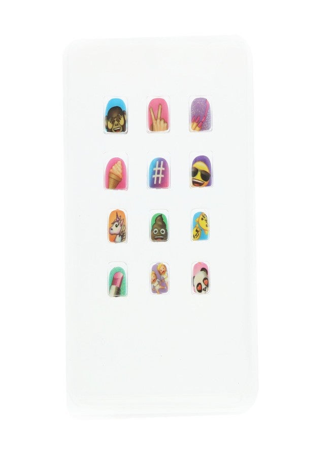 Emoji Children's emoji press-on nails - Image 3