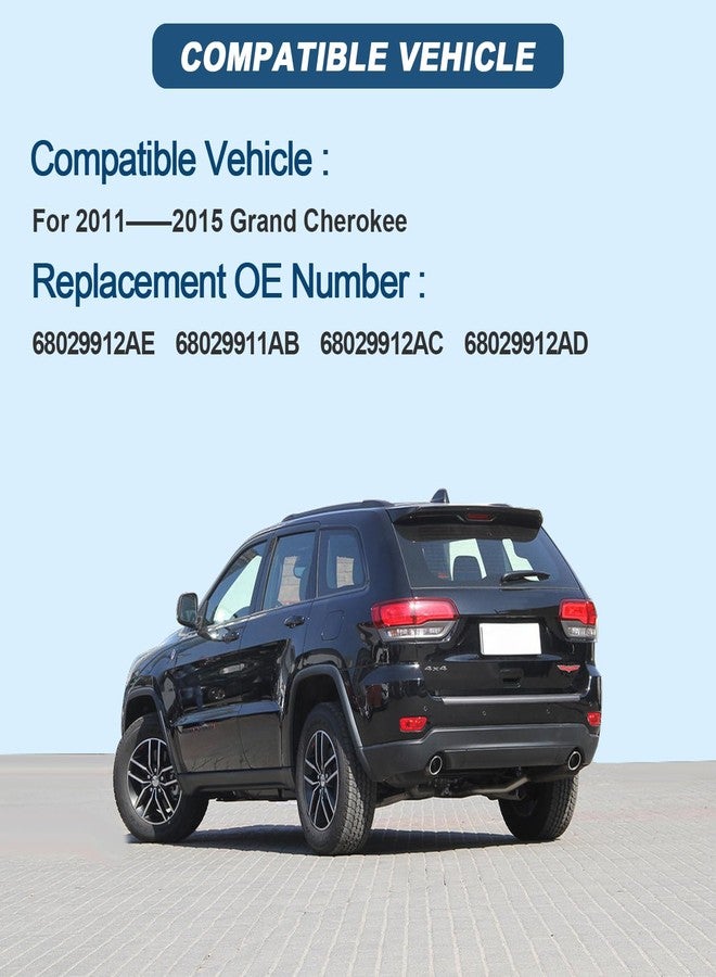 Chonse Rear Air Suspension Spring Bag Replacement Compatible with Jeep Grand Cherokee 2011 2012 2013 2014 2015 68029912AE 68029911AB 68029912AC 68029912AD, GCBAG-01 - Image 4