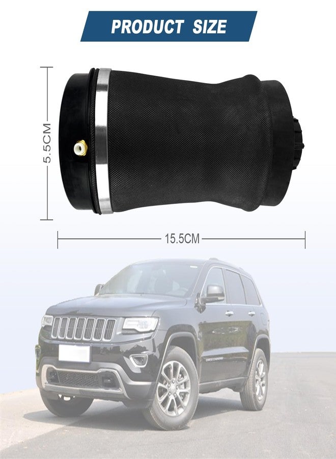 Chonse Rear Air Suspension Spring Bag Replacement Compatible with Jeep Grand Cherokee 2011 2012 2013 2014 2015 68029912AE 68029911AB 68029912AC 68029912AD, GCBAG-01 - Image 5