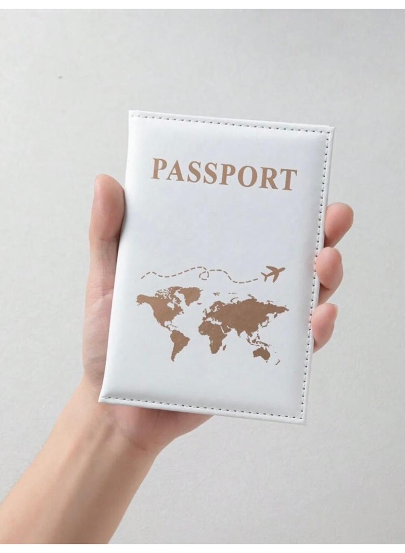 Shein Passport cover in white color - Image 1