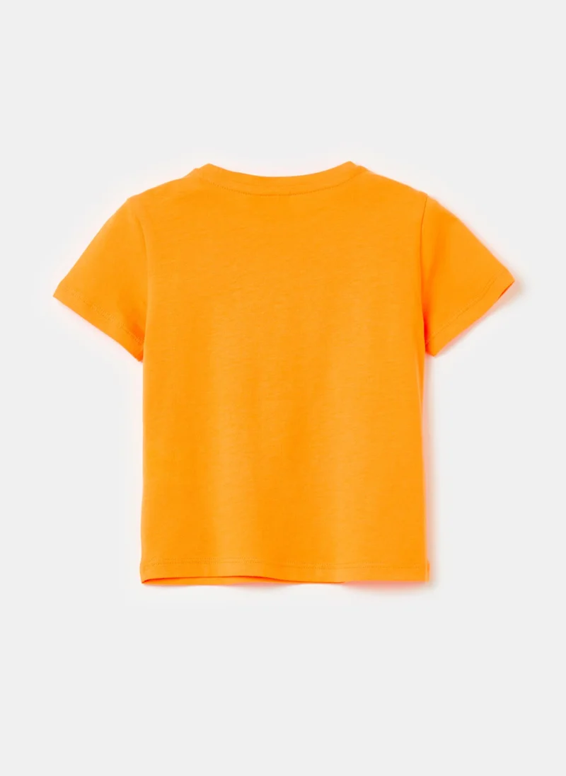 Ovs Organic Cotton T-Shirt With Print