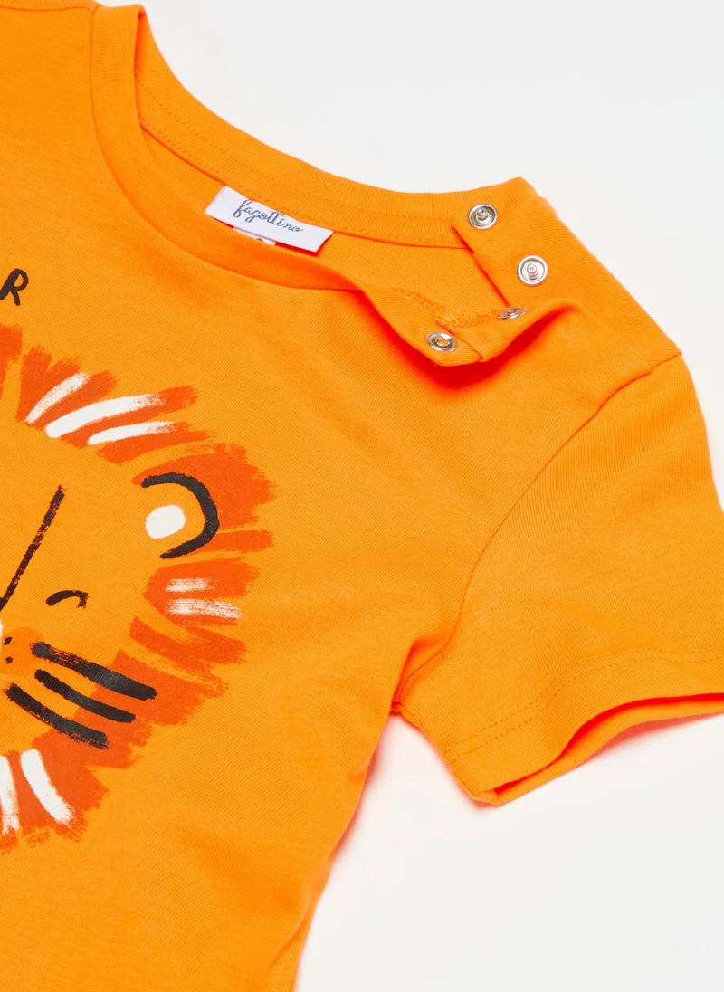Ovs Organic  T-Shirt With Print