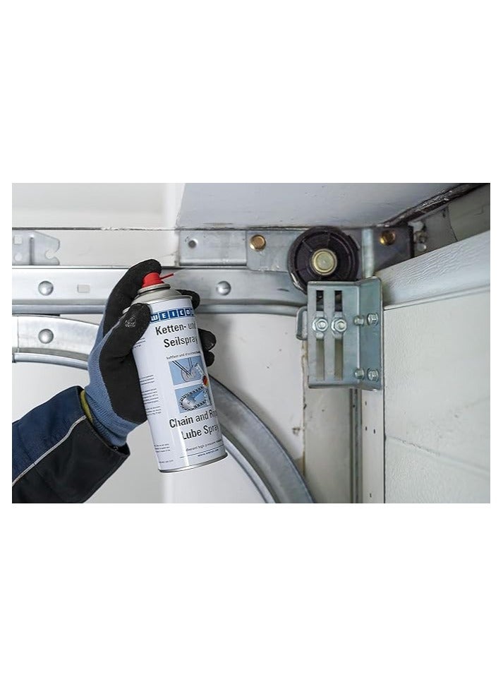 وايكون WEICON رذاذ زيت التشحيم للسلاسل والحبال | 400 مل | زيت تشحيم لاصق مقاوم للضغط، عديم اللون - Image 4