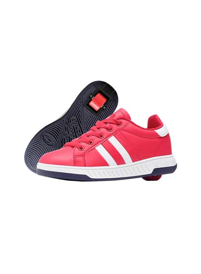 BREEZYROLLERS BREEZY ROLLERS shoes with wheels for children, Roller skates sneakers kids, From children's street shoes to roller skates in a few seconds, Patented click system, Trainers with wheels for girls & boys - Image 1