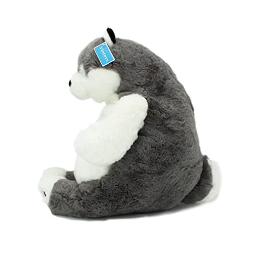 Vintoys Siberian Husky Dog Plush Big Hugging Pillow Stuffed Cotton Puppy Plush Animals Toy 23 - Image 5