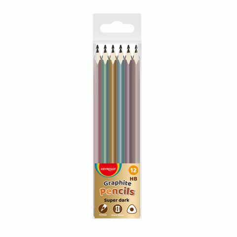 Keyroad Metallic Triangular Pencil HB Model KR972511