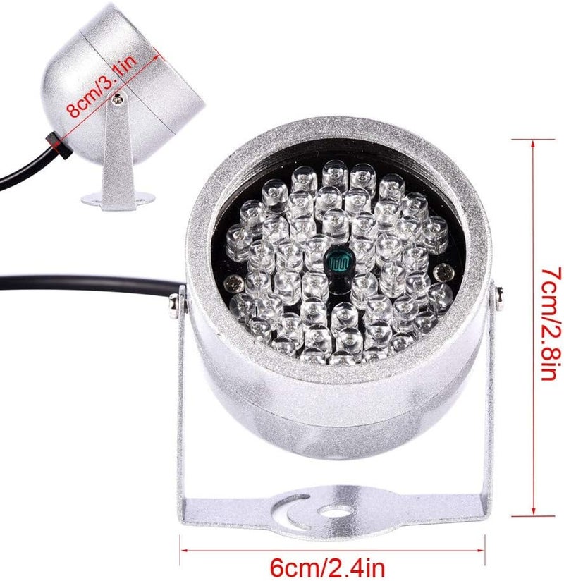 Tangxi IR Lights,CCTV IR Night Vision Camera Lights,48 LED Lights Automatic CDS Power Control, Infrared Fill Light for Electronic Police Snapshot,Traffic Junctions - Image 3