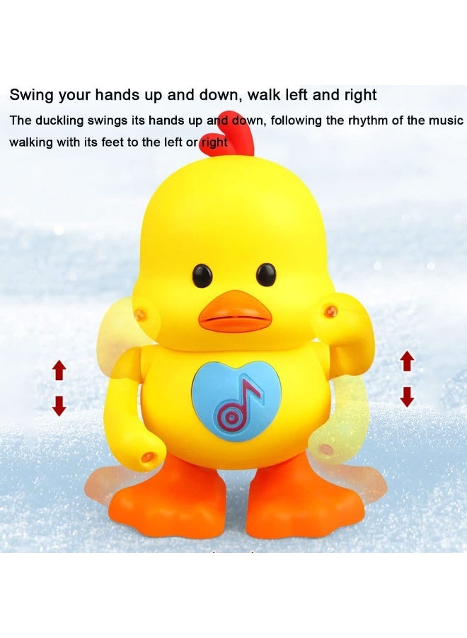 Dancing Duck - Musical Duck Toy, Baby Preschool Educational Learning Toy With Lights And Music, Dancing And Singing Musical Duck, Suitable For Babies And Toddlers Ages 1+ (Yellow) - Image 2