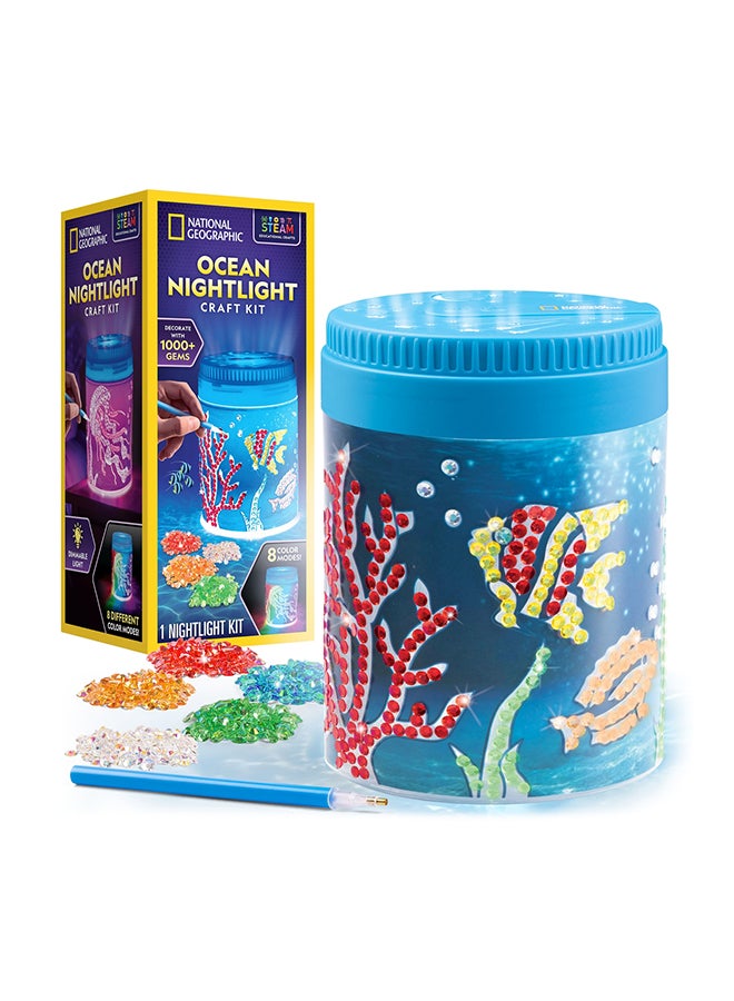 NATIONAL GEOGRAPHIC مجموعة الحرف اليدوية لمصباح الليل المحيطي من ناشيونال جيوغرافيك - Image 1