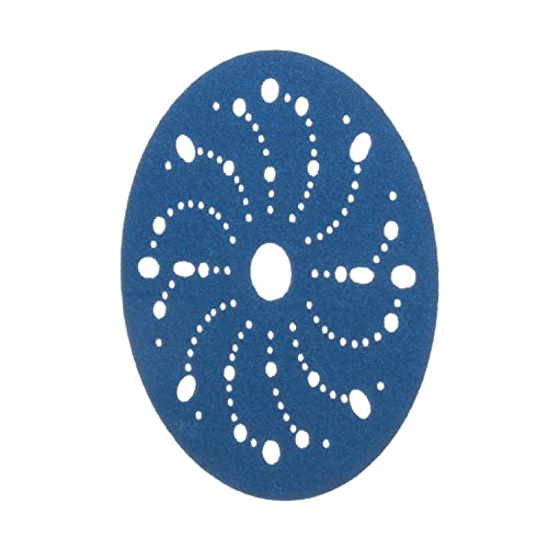 3m 3M-36172 Hookit Blue Abrasive Disc Multi-hole, 6, 80 Grade - Image 4