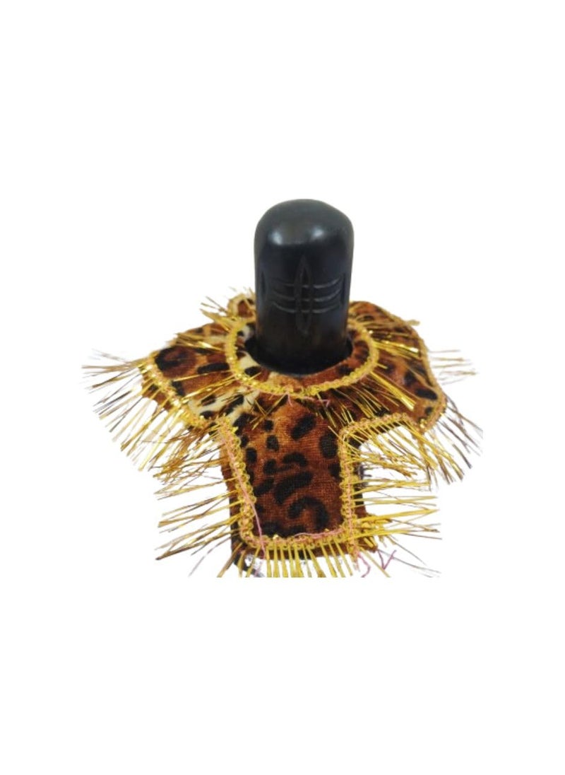 DEV POOJA STORE Fancy Shivling jladhari poshakLord shivling DressShiva Jladhari ClothJladhari Dress for Shiv Pooja7x4inch Small2  - Image 3