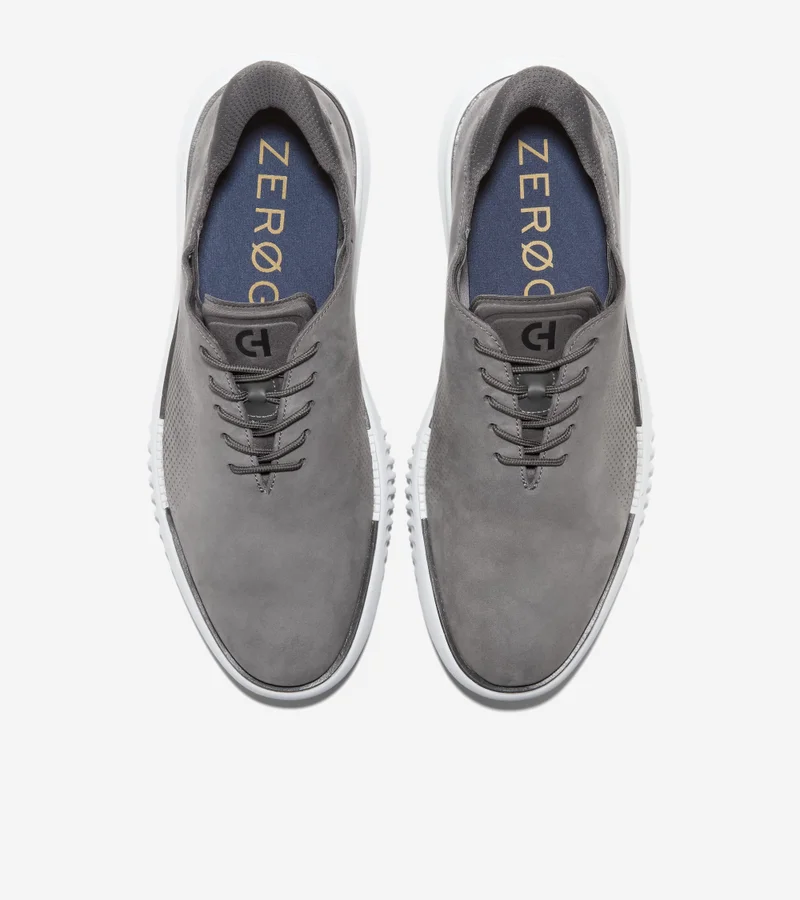 Cole Haan CASTLEROCK NUBUCK / RAVEN / OYSTER MUSHROOM Men's 2.ZERÃ˜GRAND EVO Laser Quick-On Oxfords for Men | Best Price UAE