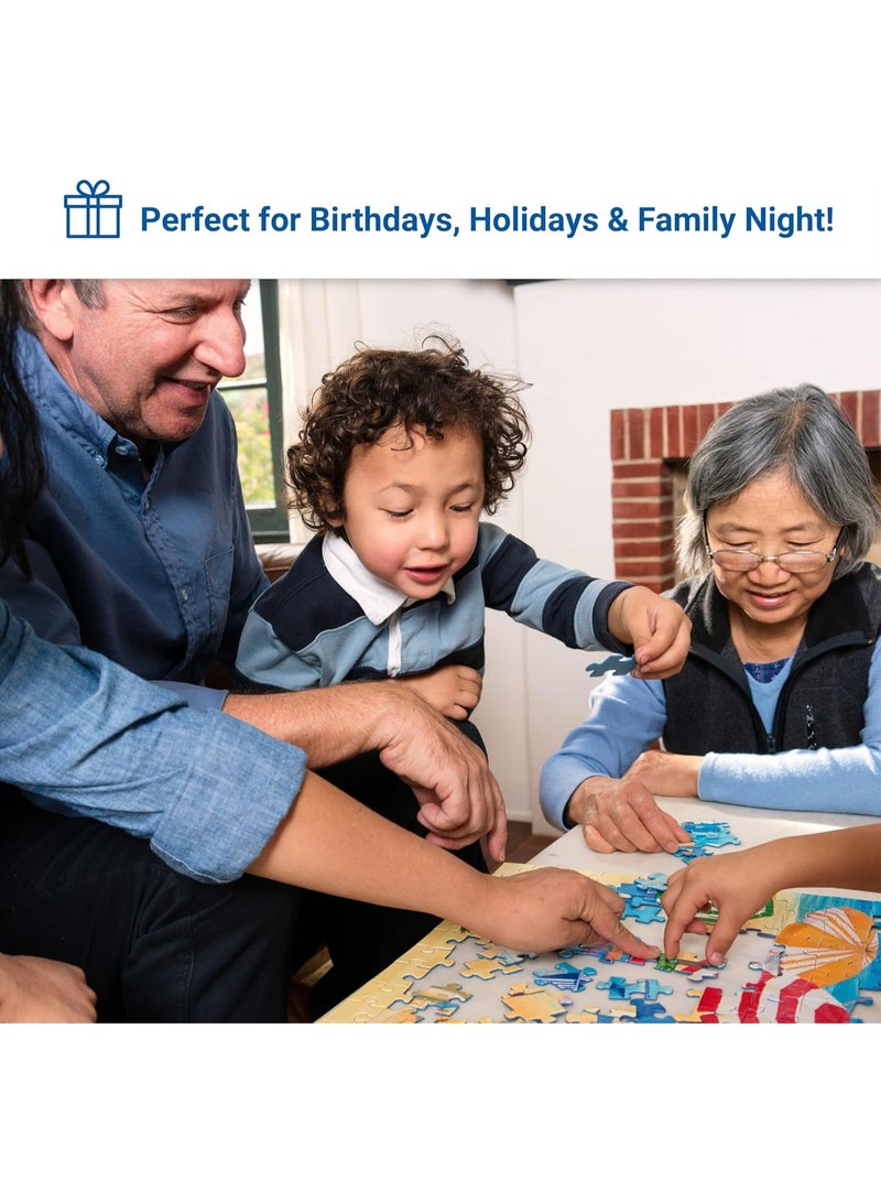 Ravensburger بازل رافنسبورجر ديزني موانا محيط واحد قلب واحد 100 قطعة - بازل أطفال عالي الجودة، تركيب دقيق بتقنية سوفت كليك، فن موانا الزاهي، نشاط تعليمي ممتع للأطفال من عمر 6 سنوات فما فوق | 10719-3 - Image 3