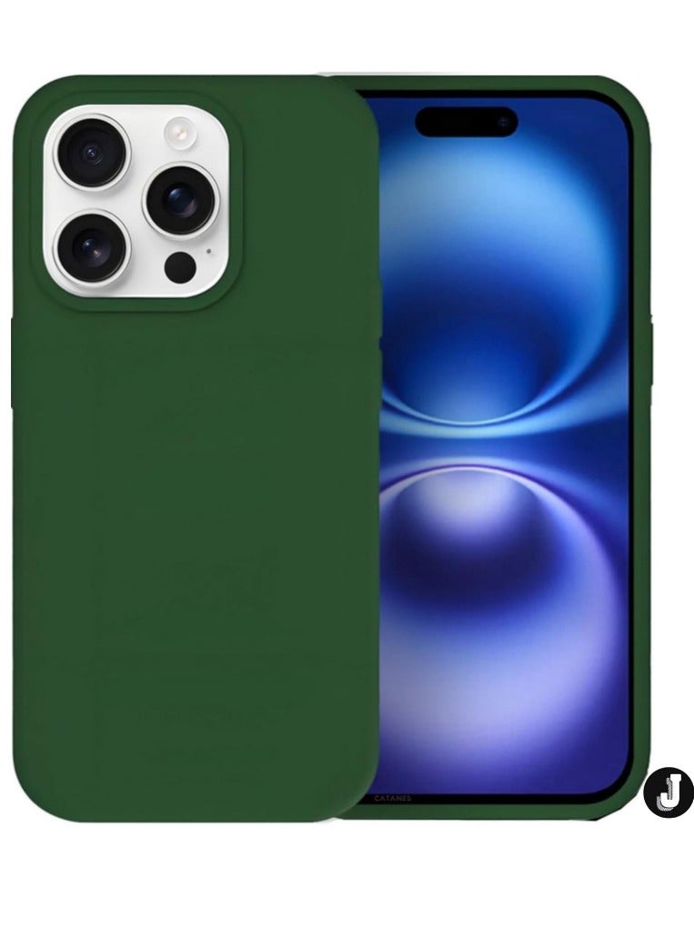 JAJEEK "Ultra Slim Liquid Silicone Case for iPhone 16 Pro Max - Soft Microfiber Lining & Drop Protection" - Image 1