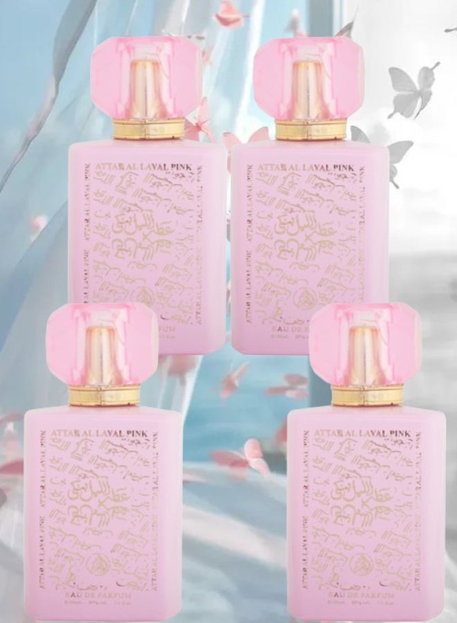 الفخر 4 قطع عطر الليل بنكي 100مل - Image 1