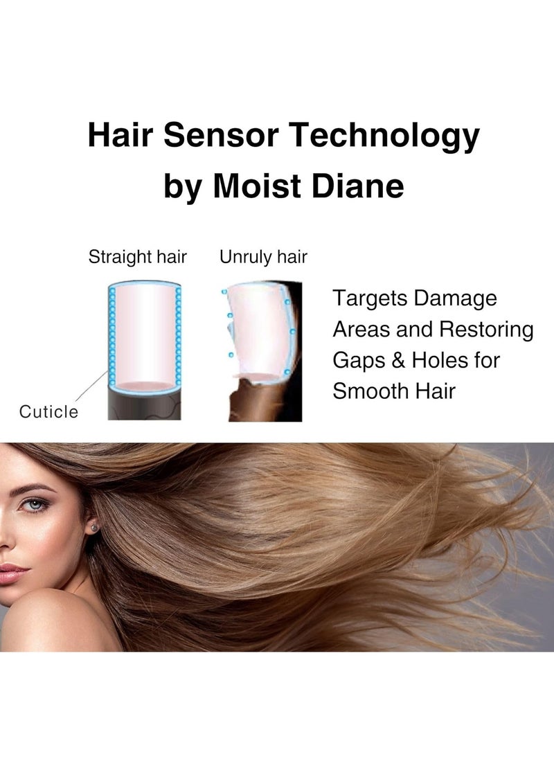 Moist Diane Moist Diane Natural Hair Conditioner with Pump for Men & Women, Organic Keratin Hydrating & Moisturizing Hair Treatment for Damaged & Dry Hair from Japan, Extra Damage Repair 15.2 fl oz/450 ml  - Image 4