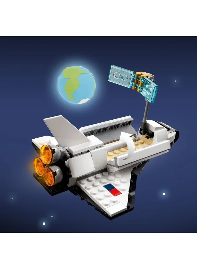 ليغو LEGO Creator Space Shuttle 31134 Building Toy Set (144 Pieces)