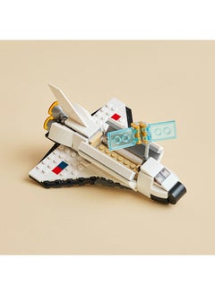 LEGO مجموعة أدوات البناء مكوك الفضاء 31134; إعادة بناؤه إلى شخصية رائد فضاء أو سفينة فضاء; هدية للأطفال الذين تتراوح أعمارهم بين 6 سنوات فما فوق الذين يحبون ألعاب العلوم والفضاء (144 قطعة)  - Image 5