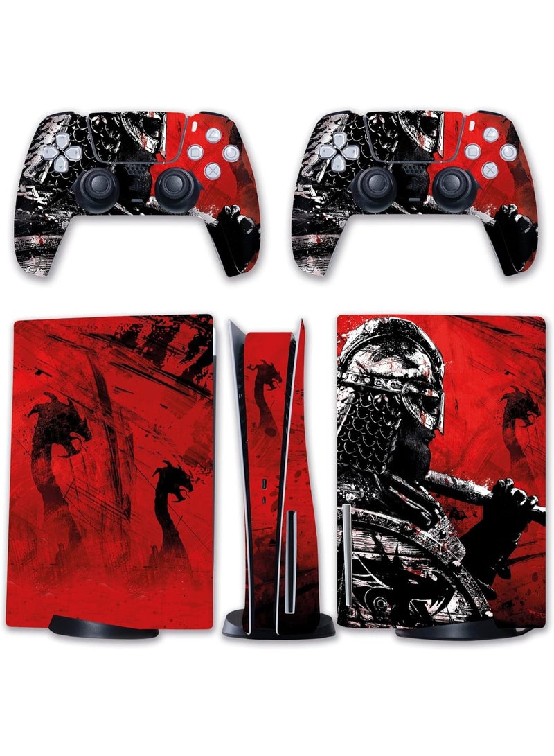 غلاف فينيل لجهاز PS5 Skin Disc Edition Anime Console وConsole وController لإصدار قرص Playstation 5 وإصدار CD-ROM - Image 1