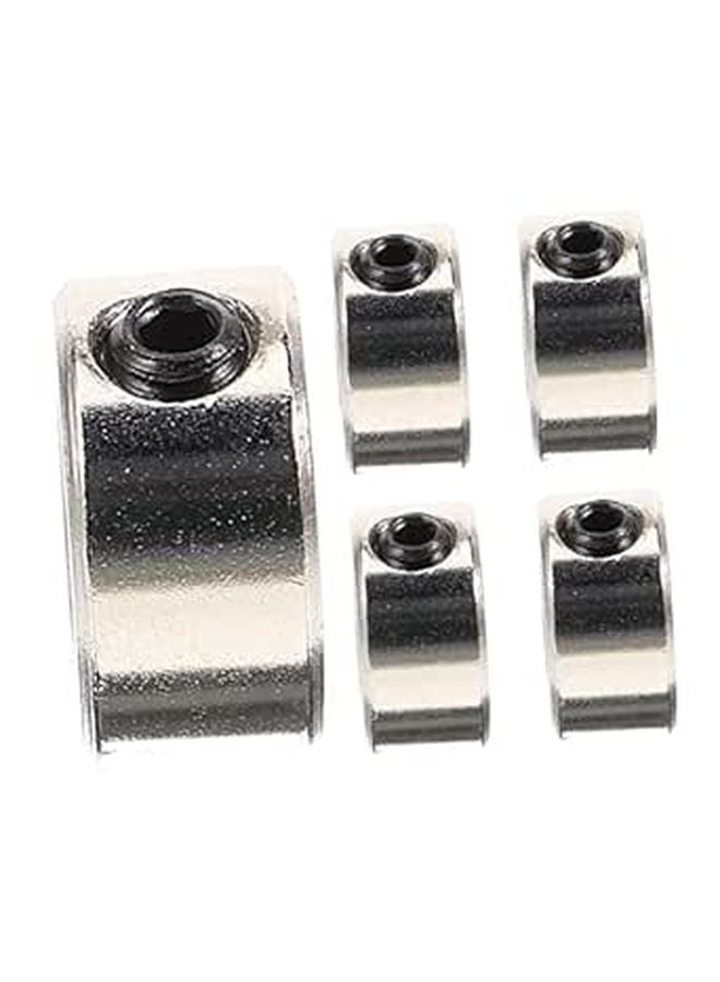 5Pcs Fixed Clamp Shaft Collar Lock Ring Screws Lightweight Easy Install Printer Accessories - Image 1