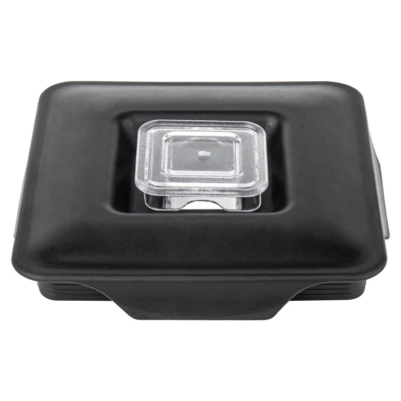 Blender Latching Lid Replacement for Blendtec Commercial WildSide  FourSide Jars Blender Vented Latching Cover Replaces for Blendtec Part  40310 with Removable Center Cap