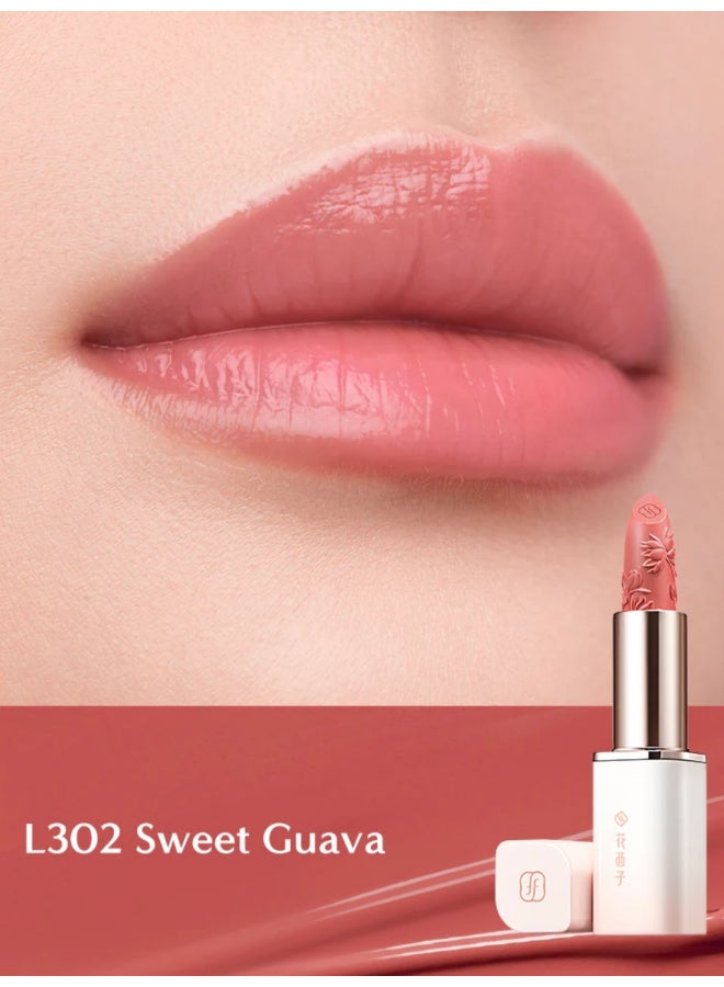 Florasis Flawless Jade Essential Hydration Lipstick | L302 Sweet Guava | 3 grams - Image 3