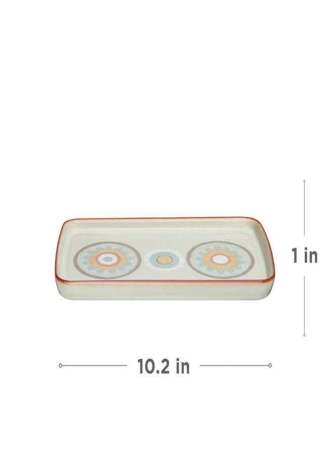 Denby Heritage Terrace Heritage Terrace Accent Small Rectangular Platter 26cm X 14.5cm X 2.5cm - Image 5