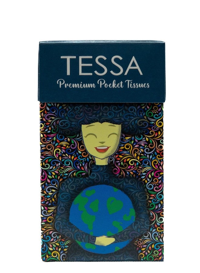 Tessa Soft 2-Ply Facial Tissues, 15 Pulls Per Pack (Unscented Pocket Packs Tissues, Pack of 30, Total - 450 pulls) - Image 5