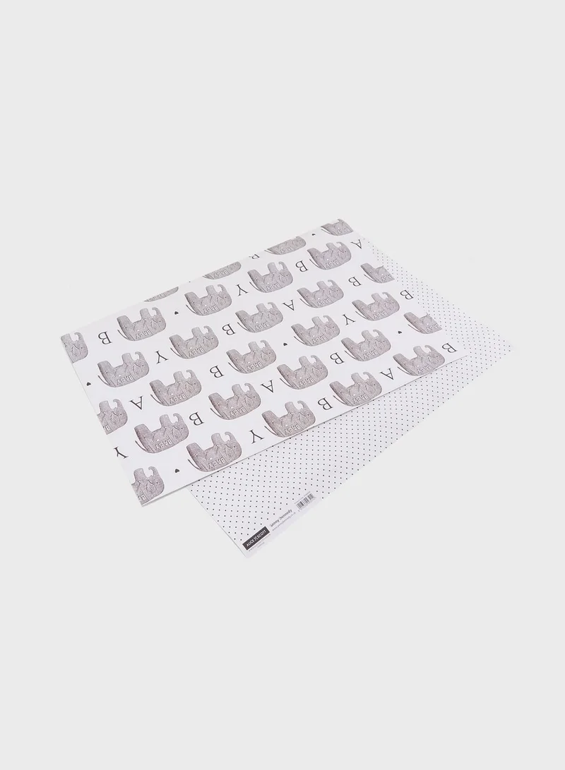 Alice Scott Animal Print Baby Wrap