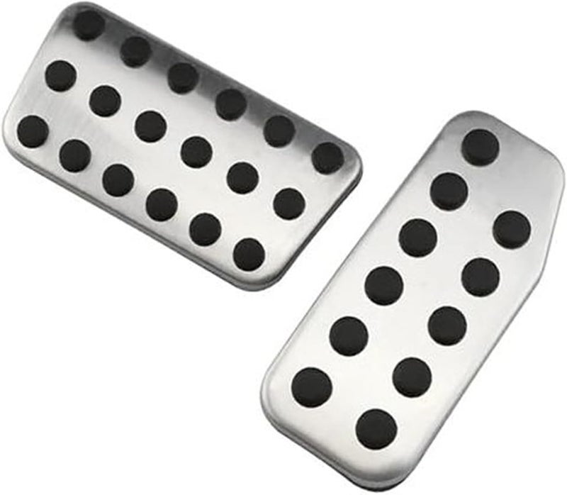 Wivplex Stainless Steel Pedal Pad Set for JAZZ and HRV - Image 1