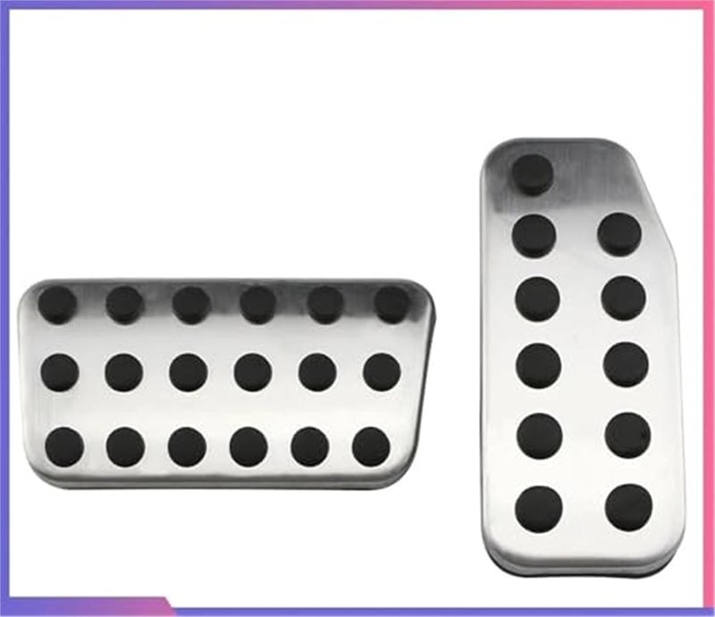 Wivplex Stainless Steel Pedal Pad Set for JAZZ and HRV - Image 5