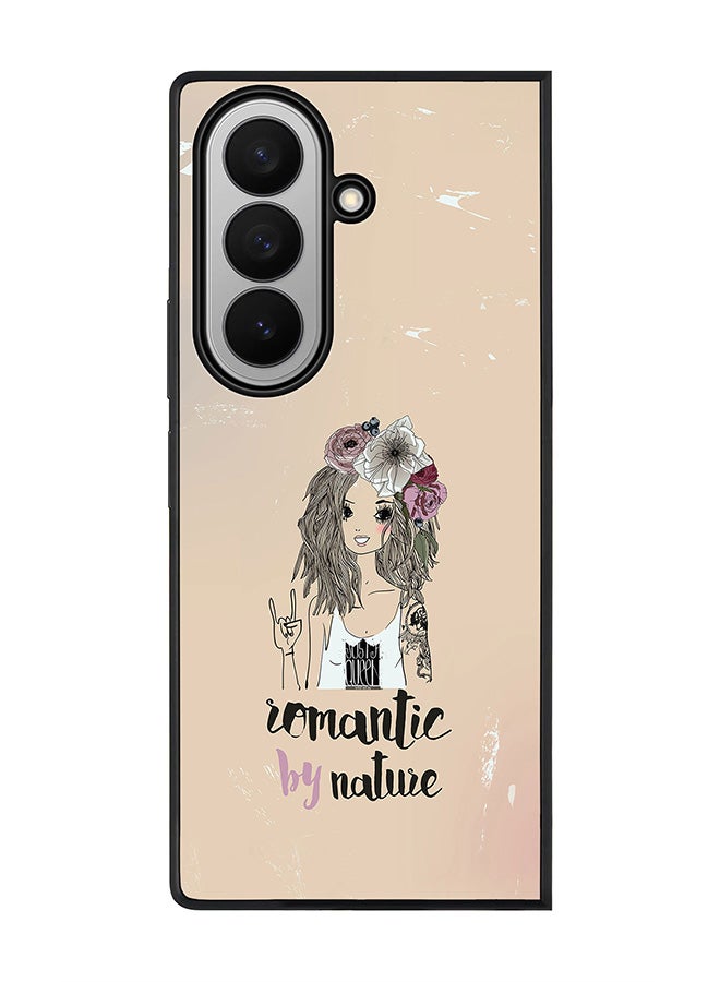 Stylizedd For Samsung Galaxy Z Fold7 Case,Slim fit Camera Protection, Shockproof Thin Phone cover  - Romantic by Nature