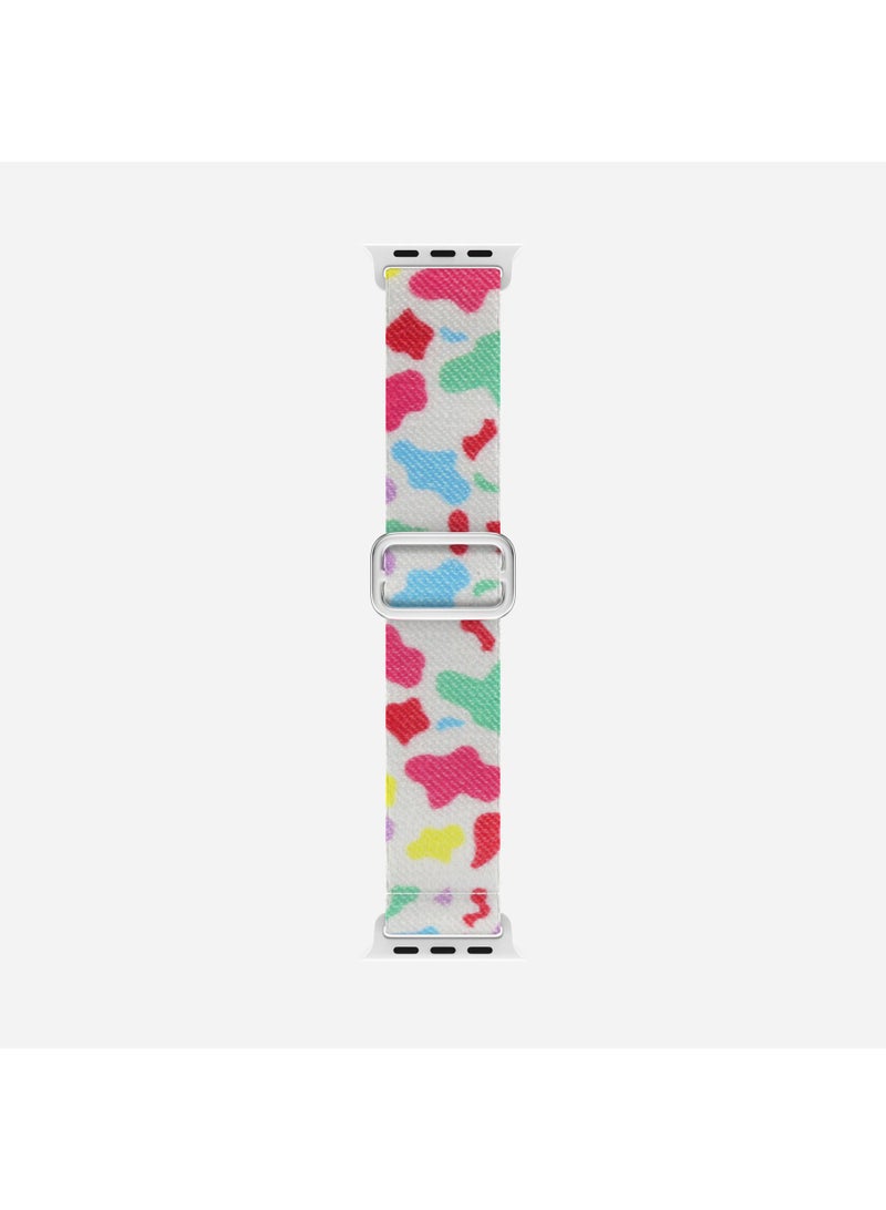 Y&D Applies To Iphone Watch 38/40/41mm Woven Nylon Plain Painted Strap  - Image 1