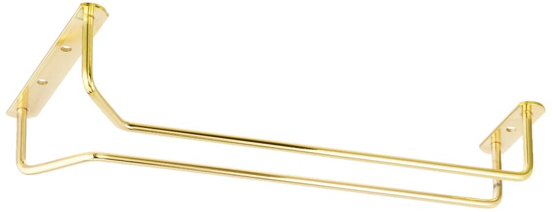 Winco Brass Plated Wire Glass Hanger, 10-Inch, Medium, Brass - Image 5