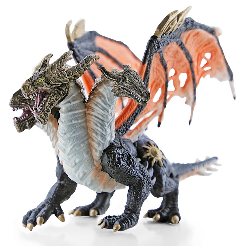 RECUR Devil Dragon Action Figurine, 9 Inch Statue Dragon Toys for Boys Girls Kids, RPG Figures Miniatures for Tabletop Display & Roleplaying, Collectors Toy Age 3 + - Image 1