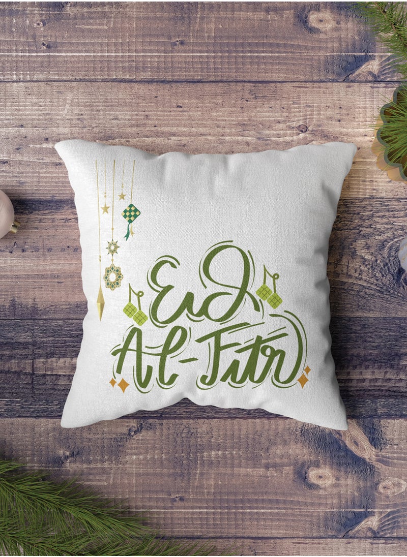 LOWHA - Polyester Pillowcase Cushion Cover with Eid Al-Fitr  Design - Image 1