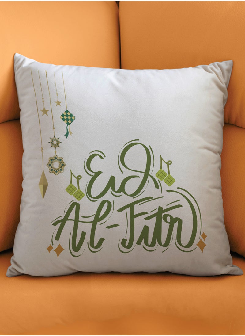 LOWHA - Polyester Pillowcase Cushion Cover with Eid Al-Fitr  Design - Image 1