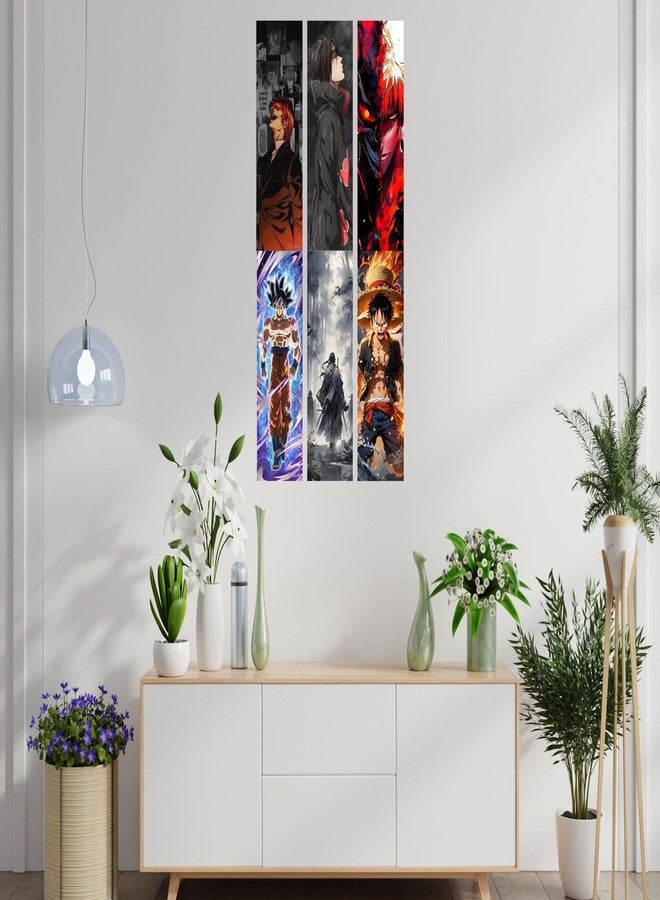 Posters Inc Demon Slayer, Naruto, Death Note, One Piece Anime Posters for Wall, Aesthetic Home Decor Items for Living Room, Birthday Gifts for Men, 300 GSM HD Quality Print, 8x2.5 inch Size Pack of 40 - Image 5