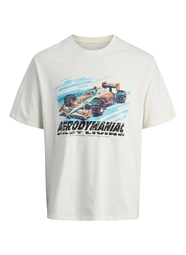 JACK & JONES Graphic Crew Neck T-Shirt