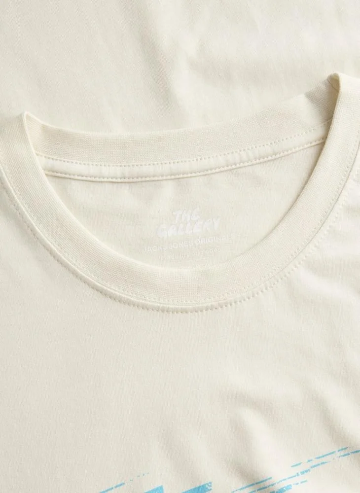 JACK & JONES Graphic Crew Neck T-Shirt