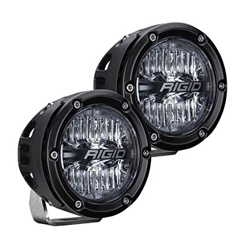 Rigid Industries – A Pillar Light Kit, Compatible with The 2010-2020 4Runner, Includes 4 in 360 Series Drive Lights (46704) - Image 4