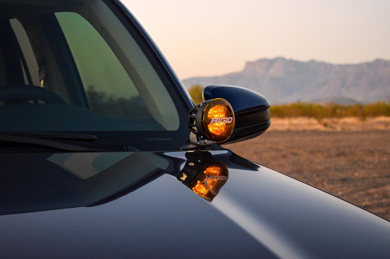 Rigid Industries – A Pillar Light Kit, Compatible with The 2010-2020 4Runner, Includes 4 in 360 Series Drive Lights (46704) - Image 3