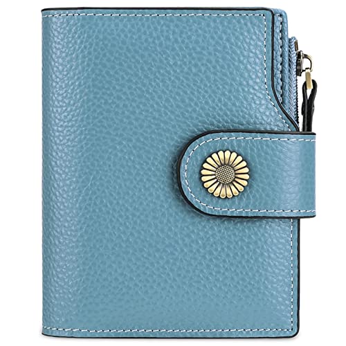 FALAN MULE Small Wallet for Women Leather Bifold Compact Small Womens Wallet with RFID Blocking - Image 1