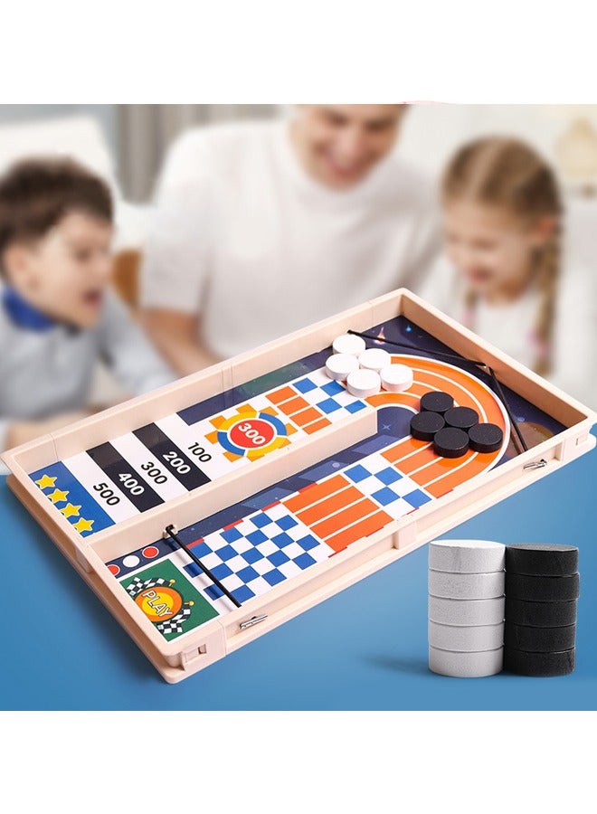 Fast Sling Puck Game, Sling Board Games, Two Player Interactive Puzzle Game  - Image 1