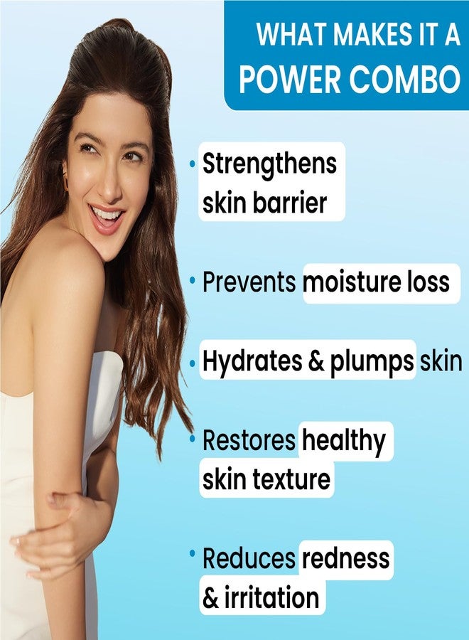 Dot & Key Barrier Repair + Hydrating Gentle Face Wash 100ml & Dot & Key Blueberry Hydrate Barrier Repair Sunscreen SPF 50+ PA++++ 50g | Skin Care Combo | For Dry & Sensitive Skin | For Women & Men - Image 3